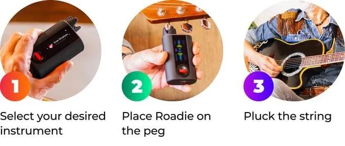 Steps to tune with Roadie 4